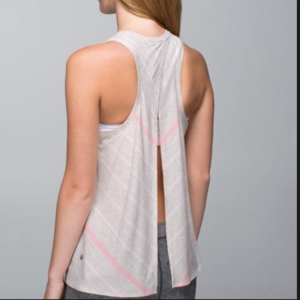 lululemon All Tied Up Tank - Pop Stripe